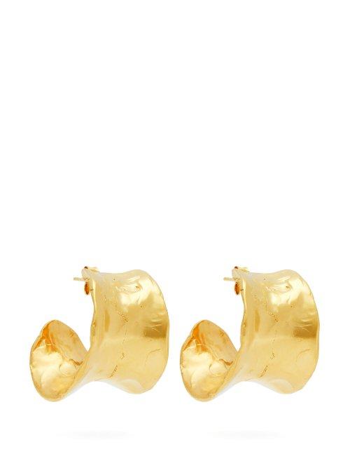 Matchesfashion.com Alighieri - The Joker's Game Gold Plated Earrings - Womens - Gold
