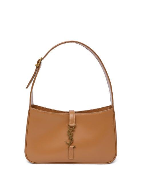 Saint Laurent - Le 5  7 Ysl Leather Shoulder Bag - Womens - Beige