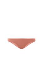 Matchesfashion.com Melissa Odabash - Vienna Ribbed Brazilian Bikini Briefs - Womens - Dark Pink