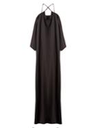 Vetements X Hanes Logo-print Cotton-jersey Maxi Dres