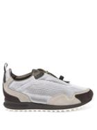 Matchesfashion.com Dunhill - Radial Suede And Mesh Trainers - Mens - Black
