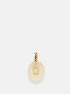 Dezso - Sea Urchin Quartz, Beryl & 18kt Rose-gold Charm - Womens - Clear Multi