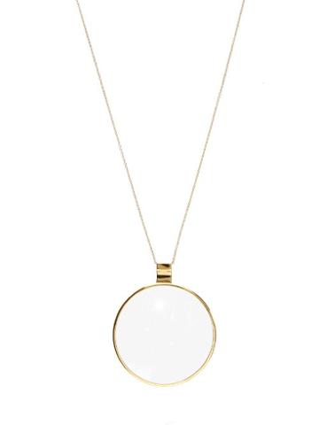 Dina Kamal Dk01 Yellow-gold Loupe Necklace