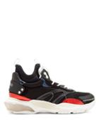 Matchesfashion.com Valentino - Bounce Raised Sole High Top Trainers - Mens - Black Multi