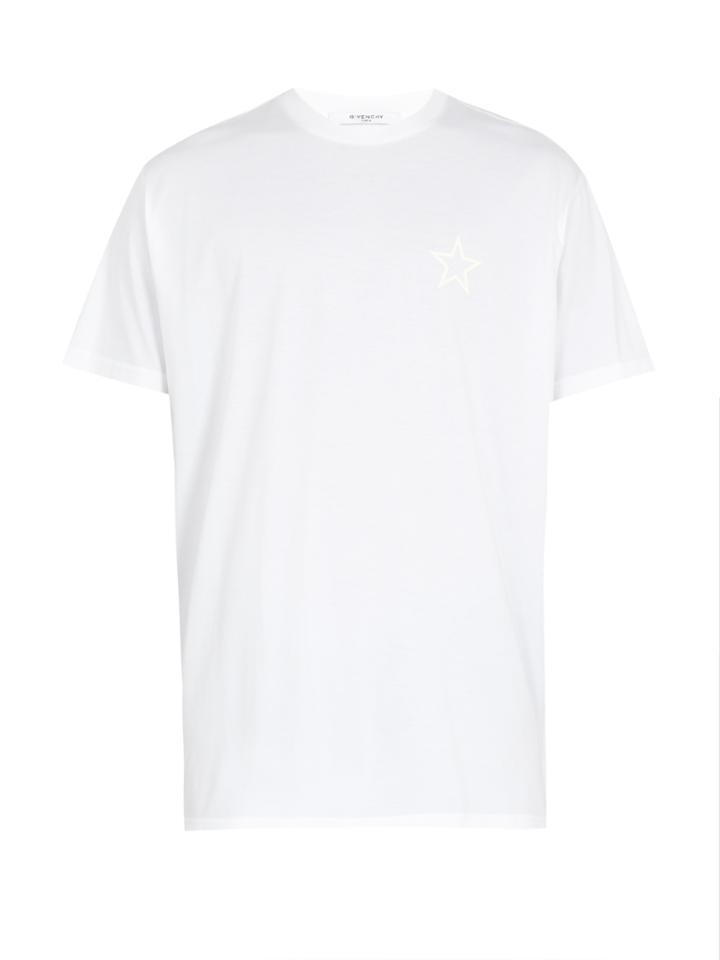 Givenchy Columbian-fit Star-print Cotton T-shirt