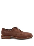 Matchesfashion.com Brunello Cucinelli - Unlined Leather Derby Shoes - Mens - Dark Brown