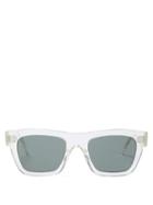 Matchesfashion.com Celine Eyewear - Transparent Acetate Sunglasses - Mens - Clear