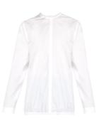 Jil Sander Button-back Cotton-poplin Shirt
