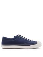 Moonstar - Gym Court Vulcanised-rubber Canvas Trainers - Mens - Navy