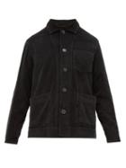 Matchesfashion.com Altea - Wide Wale Cotton Corduroy Jacket - Mens - Black