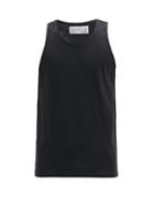 Matchesfashion.com Comme Des Garons Shirt - Crew-neck Cotton-jersey Vest - Mens - Black