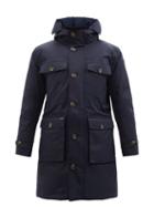 Nobis - Citizen Hooded Technical-shell Parka Coat - Mens - Navy