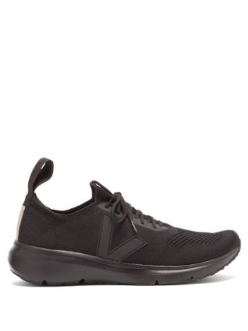Matchesfashion.com Rick Owens - X Veja Knitted-upper Trainers - Mens - Black