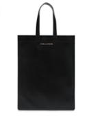 Matchesfashion.com Comme Des Garons Wallet - Logo-stamped Leather Tote Bag - Mens - Black
