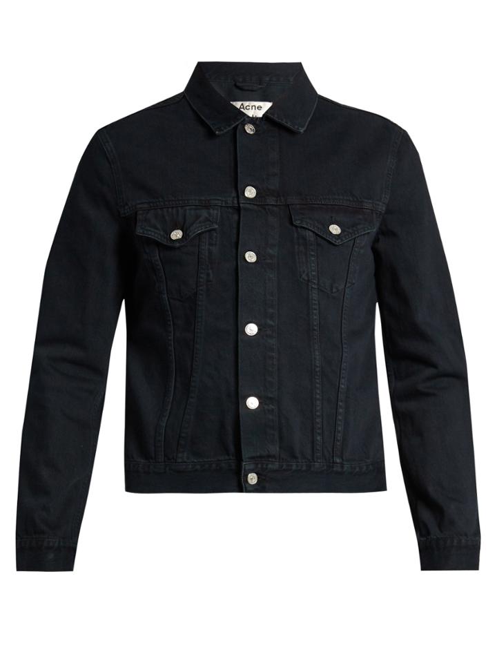 Acne Studios Who Over Denim Jacket