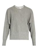 Vince Crew-neck Wool And Silk-blend Sweater