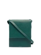 Matchesfashion.com Lemaire - Grained-leather Cross-body Bag - Mens - Green