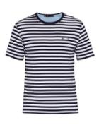 Matchesfashion.com The Upside - The Newman Cotton T Shirt - Mens - Blue Multi
