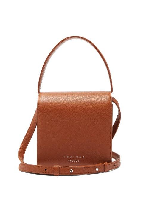 Matchesfashion.com Tsatsas - Malva 2 Grained-leather Bag - Womens - Tan