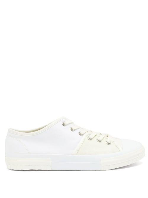 Matchesfashion.com Camperlab - Twins Asymmetric Cotton-canvas Trainers - Mens - White
