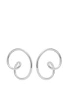 Matchesfashion.com Misho - Twist Mismatched Silver Hoop Earrings - Womens - Silver