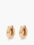 Annika Inez - Ample 14kt Gold-filled Hoop Earrings - Womens - Yellow Gold