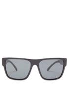 Matchesfashion.com Versace - Flat-top D-frame Acetate Sunglasses - Mens - Black