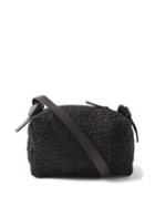 By Walid - Digby Cotton Cross-body Bag - Mens - Black
