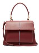 Matchesfashion.com Marni - Attach Medium Leather Bag - Womens - Burgundy