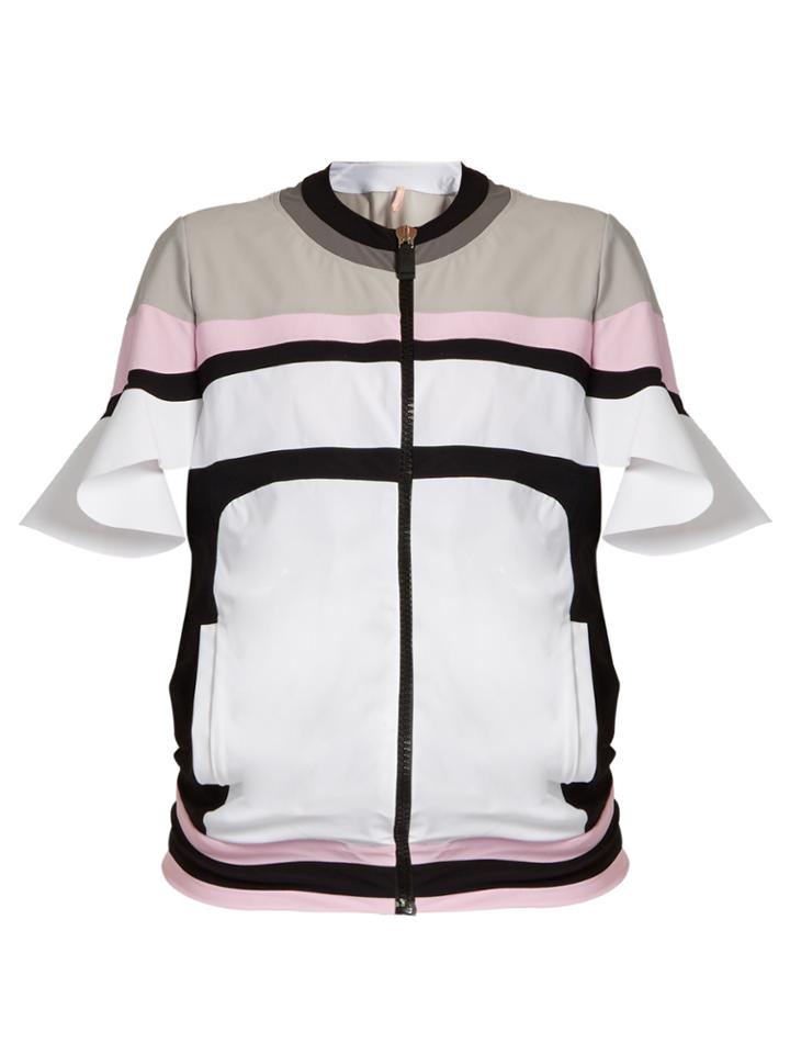 No Ka'oi Nuha Ruffled-sleeve Performance Jacket