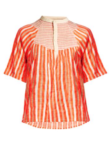 Ace & Jig Bronte Striped Jacquard Top