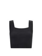 Lisa Yang - Barbara Cropped Cashmere Tank Top - Womens - Black