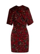 Isabel Marant Étoile Jade Twist-front Floral-print Dress