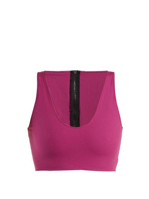 Matchesfashion.com Rochelle Sara - The Fabi Bikini Top - Womens - Pink