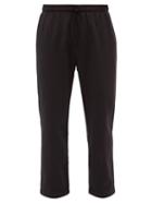 Lady White Co. - Elasticated-waist Cotton-jersey Track Pants - Mens - Black