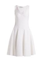 Matchesfashion.com Givenchy - Lace Trimmed Floral Damask Dress - Womens - White