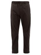 Matchesfashion.com Prada - Side Zipped Nylon Track Pants - Mens - Black