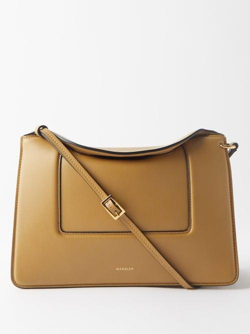 Wandler - Penelope Small Leather Shoulder Bag - Womens - Beige
