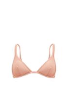 Matchesfashion.com Ephemera - Underwired Triangular Bikini Top - Womens - Pink