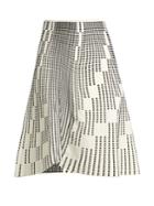 Roland Mouret Wilson Textured-knit Skirt
