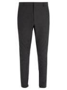 Matchesfashion.com Lanvin - Slim Leg Wool Blend Ankle Zip Trousers - Mens - Grey