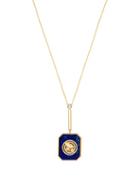 Matchesfashion.com Retrouvai - Lucky Gold, Diamond And Lapis Necklace - Womens - Blue