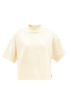 Acne Studios - Emirka Cotton-jersey T-shirt - Womens - Light Yellow