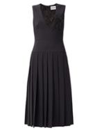 Matchesfashion.com Duncan - The Siren Bead-embellished Wool Dress - Womens - Navy