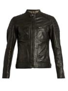 Belstaff Weybridge Waxed-leather Biker Jacket