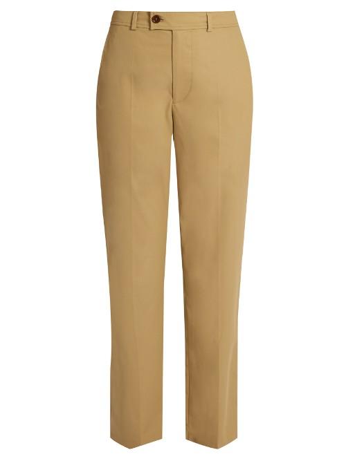 Isabel Marant Licia Straight-leg Cotton-poplin Trousers