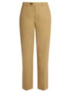 Isabel Marant Licia Straight-leg Cotton-poplin Trousers