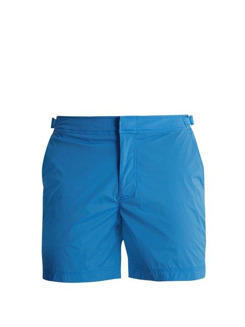Matchesfashion.com Orlebar Brown - Bulldog Sport Mid Length Swim Shorts - Mens - Blue