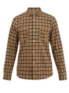 A.p.c. Riga Checked Wool-blend Shirt