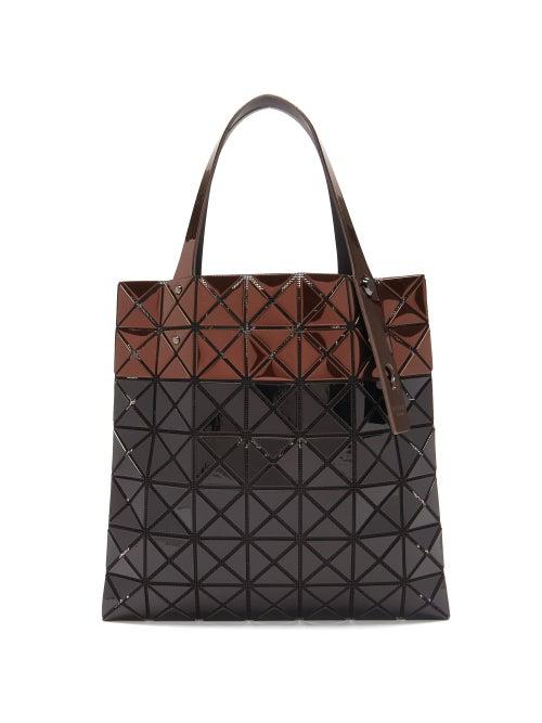Matchesfashion.com Bao Bao Issey Miyake - Platinum Small Metallic Pvc Tote Bag - Womens - Brown Multi